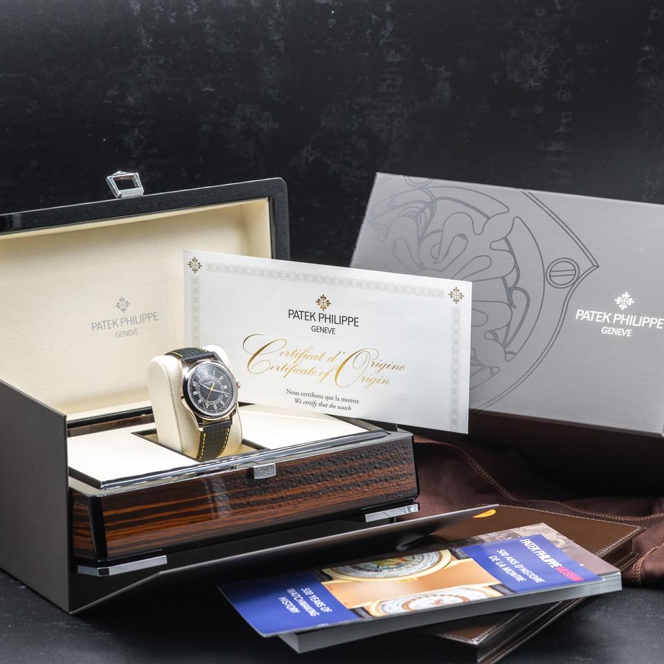 Patek Philippe Calatrava 6007G-001 40mm White Gold Black Dial Automatic Watch