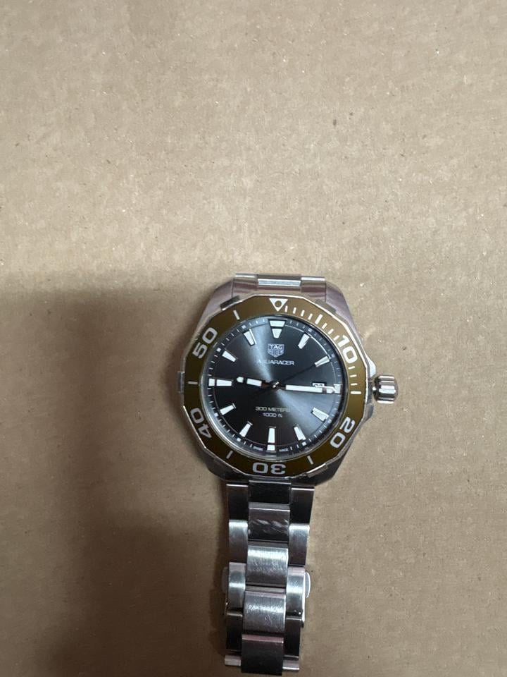 TAG Heuer Aquaracer WAY101B.BA0746 43mm Black Dial Quartz Watch