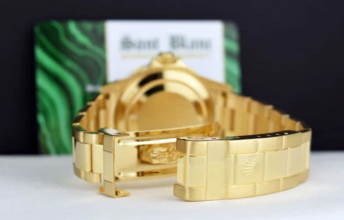 Rolex Submariner 16618 40mm Blue Dial 18K Yellow Gold Automatic Watch