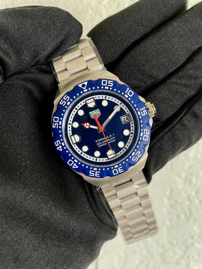TAG Heuer Formula 1 Solargraph WBY1112.BA0042 38mm Blue Dial Solar Quartz Watch