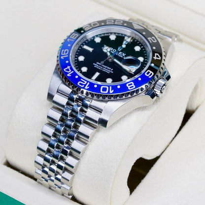 Rolex GMT-Master II 126710BLNR 40mm Black Dial Black & Blue Bezel Jubilee Bracelet