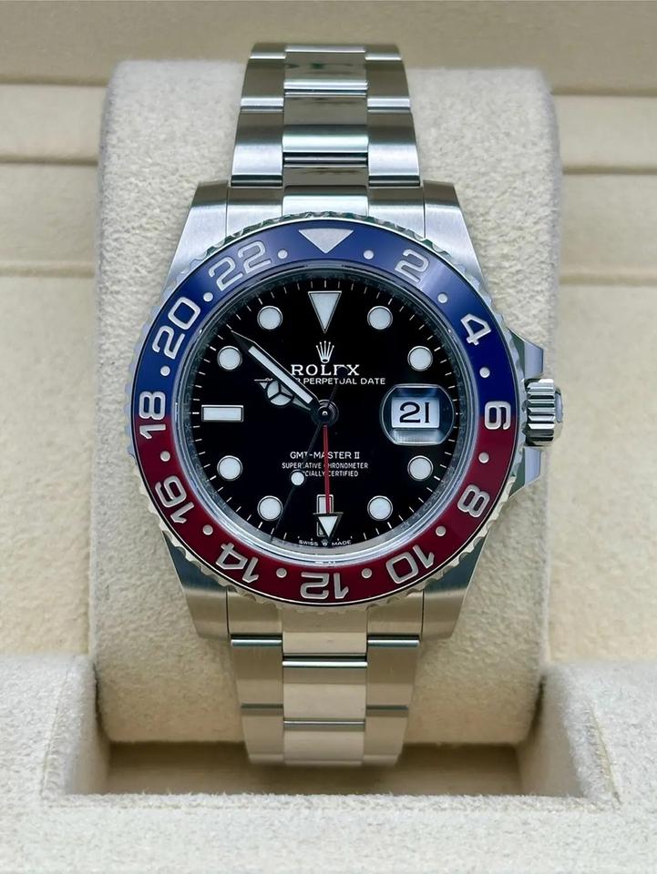 Rolex GMT-Master II 126710BLRO 40mm Black Dial Jubilee Bracelet Automatic Watch
