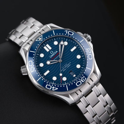 OMEGA Seamaster Diver 300M 210.30.42.20.03.001 42mm Blue Dial Stainless Steel Automatic Watch
