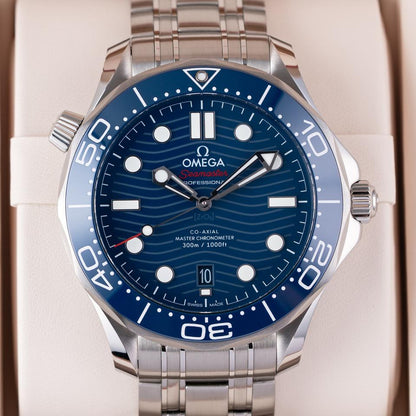 OMEGA Seamaster Diver 300M 210.30.42.20.03.001 42mm Blue Dial Stainless Steel Automatic Watch