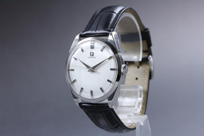 OMEGA Seamaster De Ville 166.020 34mm Silver Dial Manual-Winding Vintage Watch