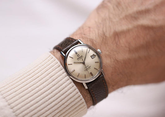 OMEGA Seamaster De Ville 166.020 34mm Silver Dial Automatic Vintage Watch