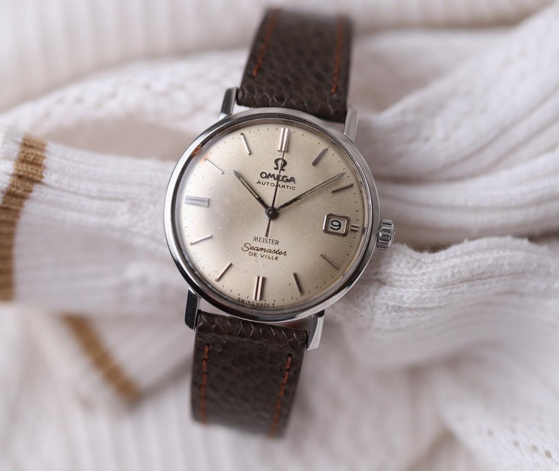 OMEGA Seamaster De Ville 166.020 34mm Silver Dial Automatic Vintage Watch