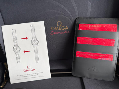 Omega Seamaster Diver 300M James Bond 42mm Black Dial Automatic Watch