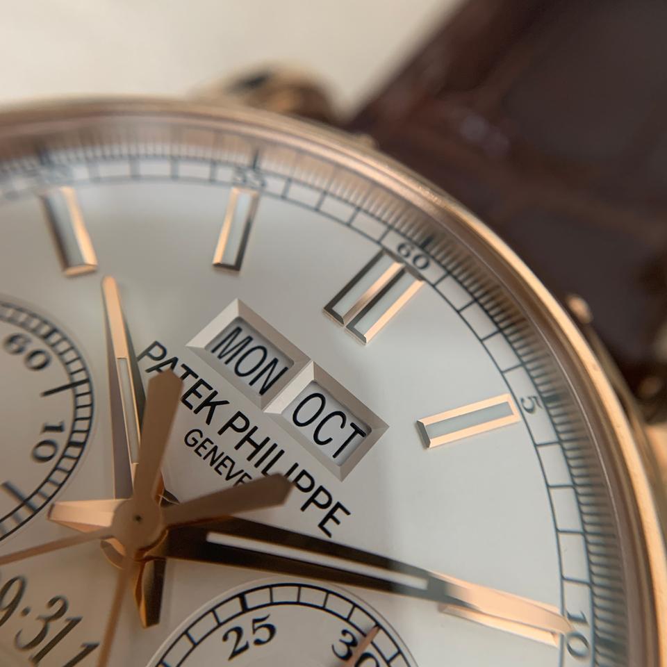 Patek Philippe Perpetual Calendar Split-Seconds Chronograph 5204R-001 40.2mm Rose Gold Watch