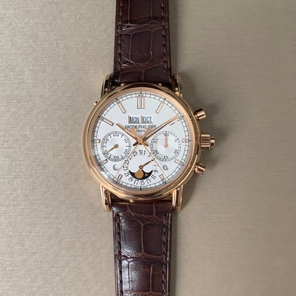 Patek Philippe Perpetual Calendar Split-Seconds Chronograph 5204R-001 40.2mm Rose Gold Watch