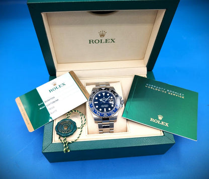 Rolex GMT-Master II 126710BLRO 40mm Black Dial Pepsi Bezel Jubilee Bracelet