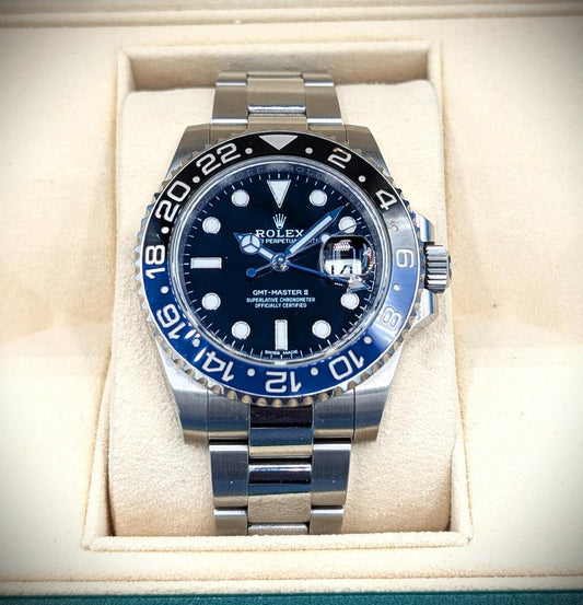 Rolex GMT-Master II 126710BLRO 40mm Black Dial Pepsi Bezel Jubilee Bracelet