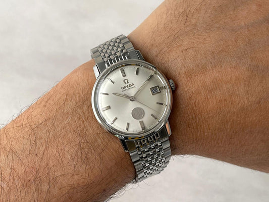 OMEGA Seamaster De Ville 166.020 34.3mm Stainless Steel Automatic Vintage Watch