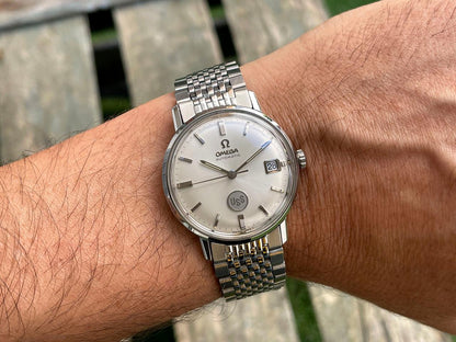 OMEGA Seamaster De Ville 166.020 34.3mm Stainless Steel Automatic Vintage Watch