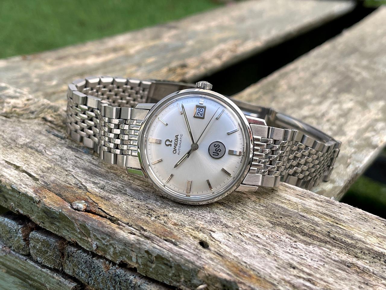 OMEGA Seamaster De Ville 166.020 34.3mm Stainless Steel Automatic Vintage Watch