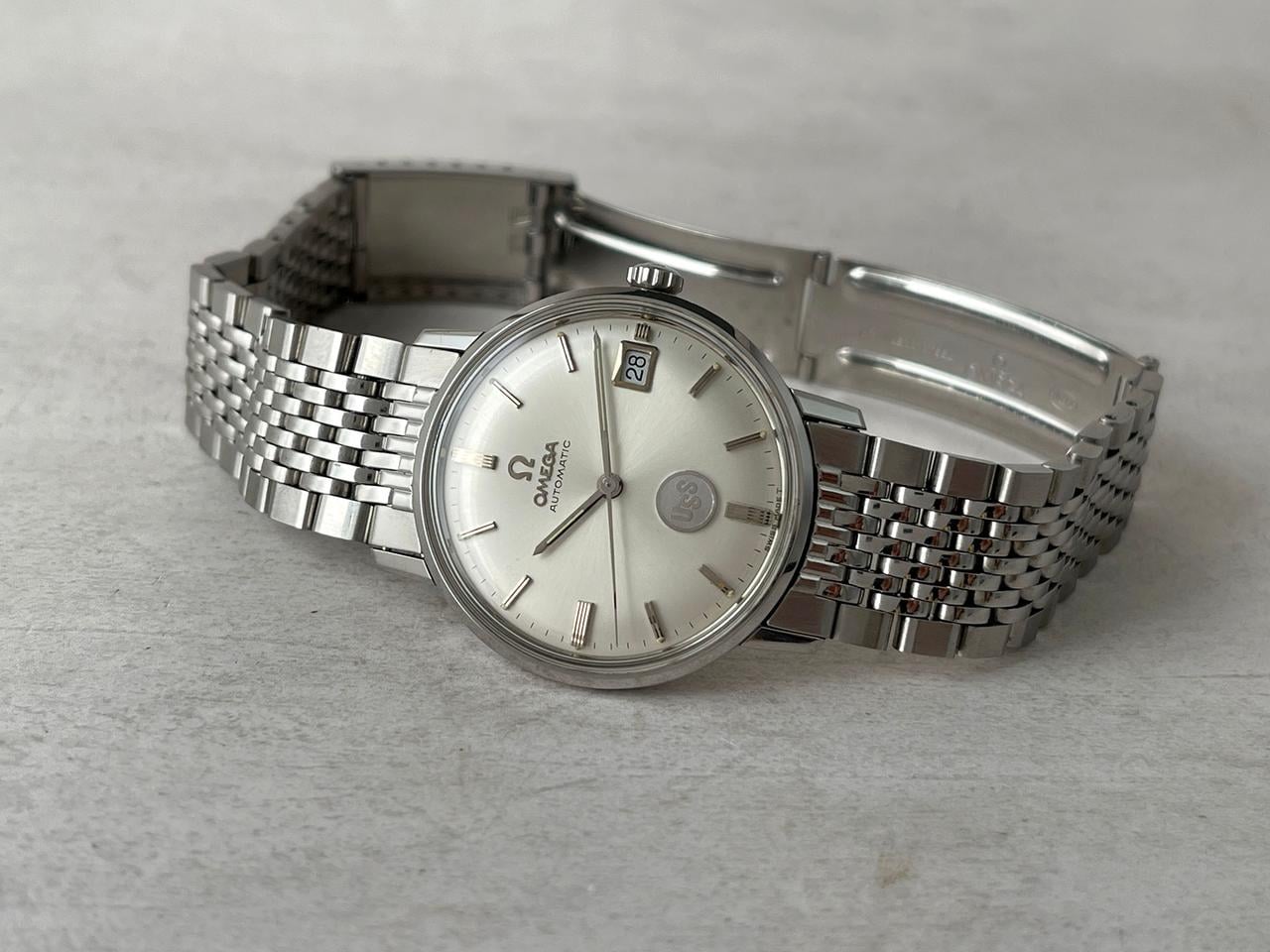 OMEGA Seamaster De Ville 166.020 34.3mm Stainless Steel Automatic Vintage Watch