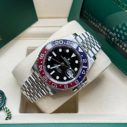 Rolex GMT-Master II 126710BLRO 40mm Black Dial Pepsi Bezel Jubilee Bracelet