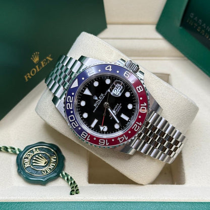 Rolex GMT-Master II 126710BLRO 40mm Black Dial Pepsi Bezel Jubilee Bracelet