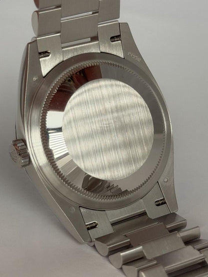 Rolex Day-Date 128236 36mm Platinum Blue Dial President Bracelet Automatic Watch