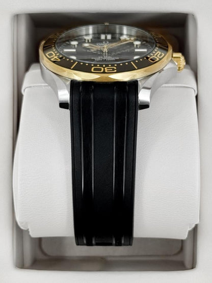 OMEGA Seamaster Diver 300M 42mm Two-Tone Black Dial Automatic Watch