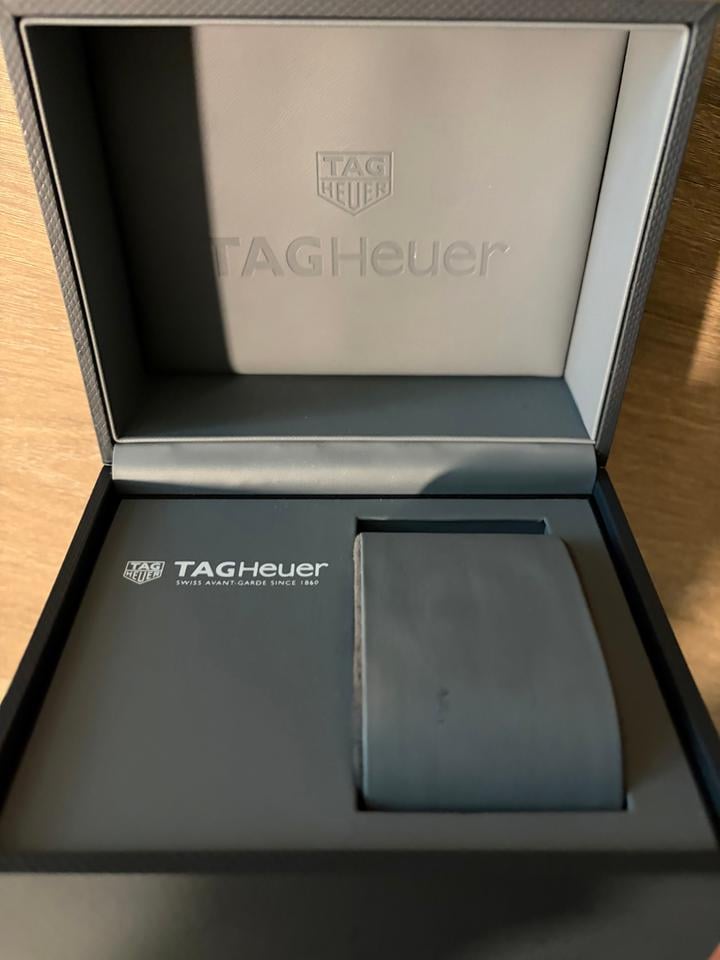 TAG Heuer Aquaracer CBP1113.BA0627 40mm Blue Dial Quartz Chronograph Watch