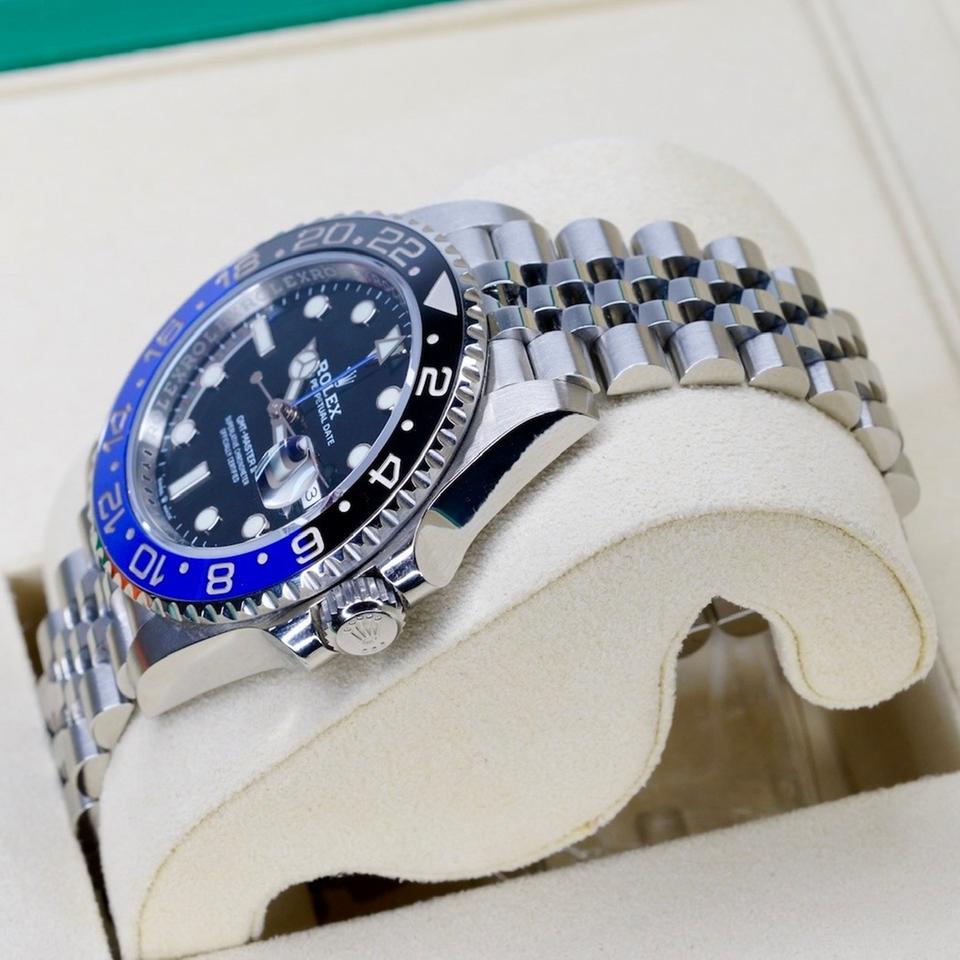 Rolex GMT-Master II 126710BLNR 40mm Black Dial Black & Blue Bezel Jubilee Bracelet