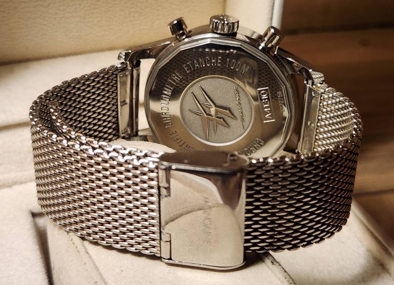 Breitling Transocean Chronograph 38 A4131012/C862 38mm Blue Dial Stainless Steel Automatic Watch