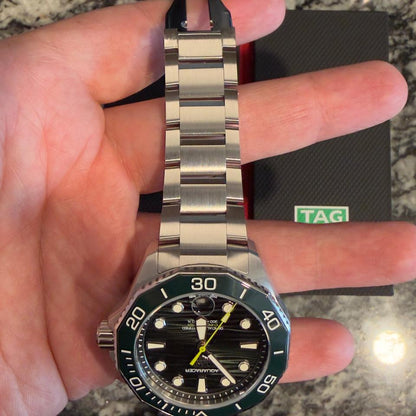 TAG Heuer Aquaracer Professional 300 Date WBP5116.BA0013 42mm Green Dial Automatic Watch