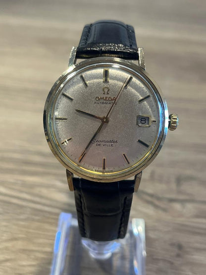 OMEGA Seamaster De Ville 166.020 34mm Stardust Dial Automatic Vintage Watch