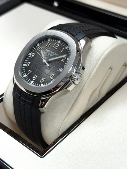 Patek Philippe Aquanaut 5167A-001 40mm Stainless Steel Black Dial Automatic Watch