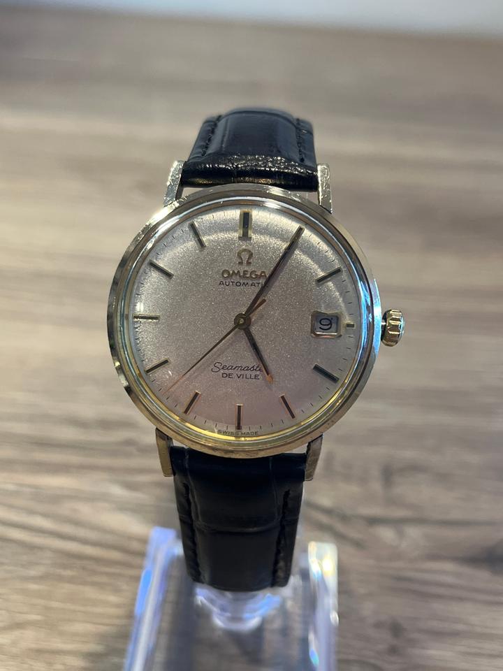 OMEGA Seamaster De Ville 166.020 34mm Stardust Dial Automatic Vintage Watch