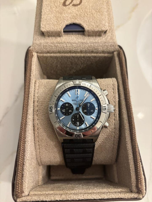 Breitling Chronomat B01 42 PB0134101C1S2 42mm Blue Dial Automatic Watch