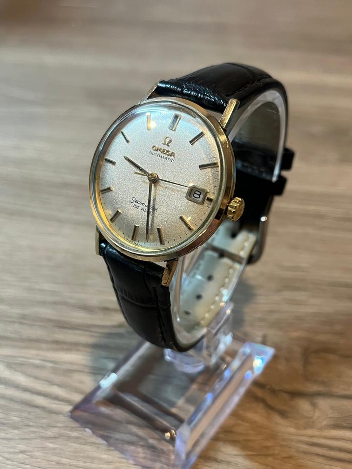 OMEGA Seamaster De Ville 166.020 34mm Stardust Dial Automatic Vintage Watch