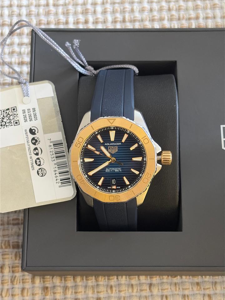 TAG Heuer Aquaracer Professional 200 WBP2150.FT6210 40mm Blue Dial Automatic Watch