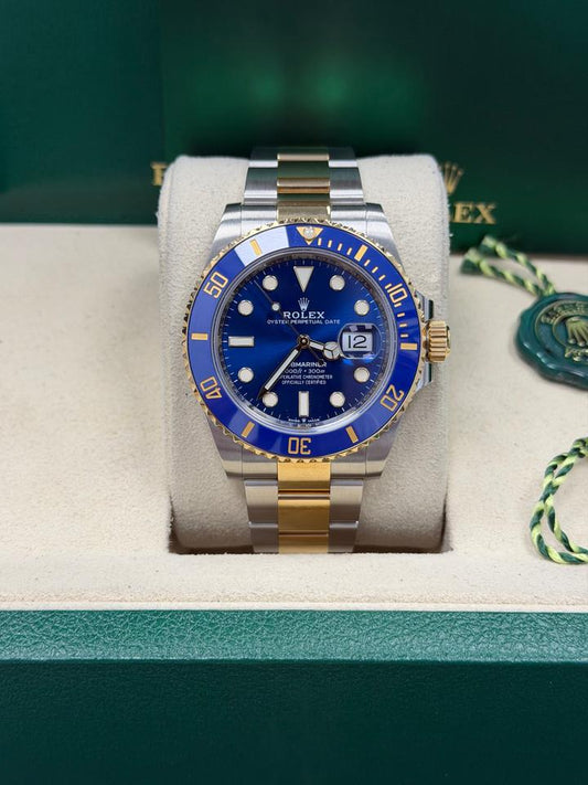 Rolex Submariner Date 126613LB 41mm Blue Dial Two-Tone Automatic Watch