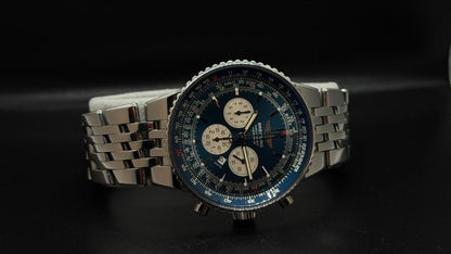 Breitling Navitimer Heritage A35350 43mm Blue Dial Automatic Chronograph Watch