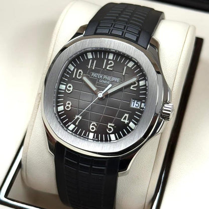 Patek Philippe Aquanaut 5167A-001 40mm Stainless Steel Black Dial Automatic Watch