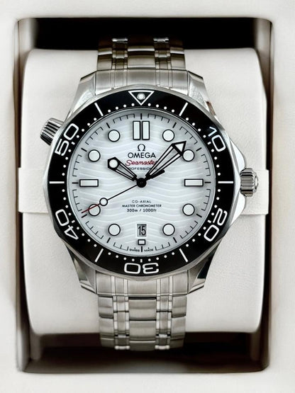 OMEGA Seamaster Diver 300M 210.30.42.20.04.001 42mm White Dial Stainless Steel Automatic Watch