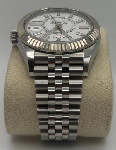Rolex Sky-Dweller 326934 42mm White Dial Jubilee Bracelet