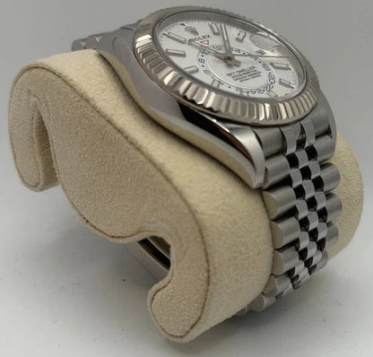 Rolex Sky-Dweller 326934 42mm White Dial Jubilee Bracelet
