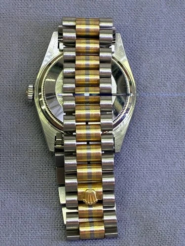 Rolex Day-Date 18239B 36mm 18K Tridor Champagne Diamond Dial President Bracelet